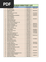 Ahmedabad City Pin Code Directory | PDF
