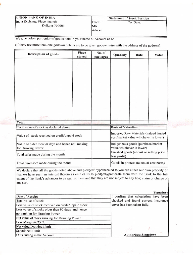 Stock | PDF