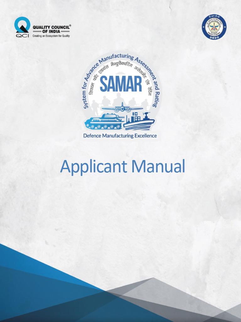 SAMAR Certification Applicant Manual | PDF | Password | Login