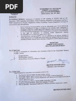 Revised TA/DA Rates in Punjab 2024 | PDF | Government