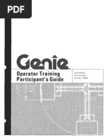 Download Genie Operators Training Participants Guide by Alex Killgore SN89702454 doc pdf