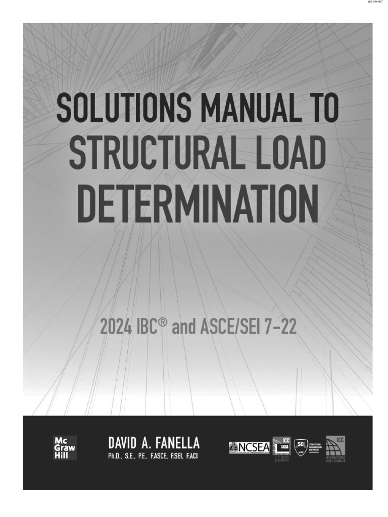 ASCE 7-22 Fanella Solutions Manual-Structural Loads Determination-2024 ...