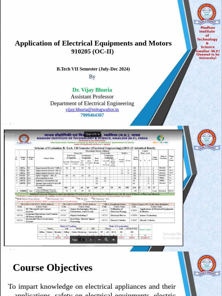 Intro Presentation | PDF | Electric Motor | Electricity