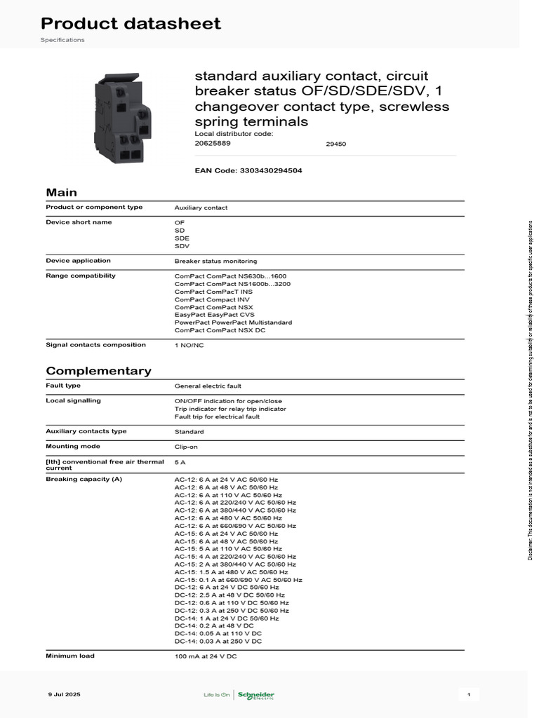 Schneider Electric ComPacT-NSX-new-generation 29450 (1) | PDF | Alternating Current | Recycling