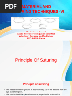 Overview of Surgical Suture Patterns | PDF | Surgical Suture | Wound