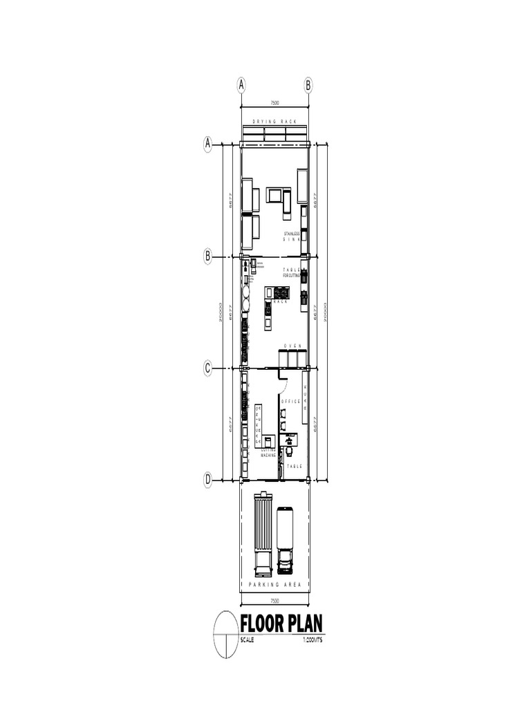 Office Layout with Equipment Details | PDF
