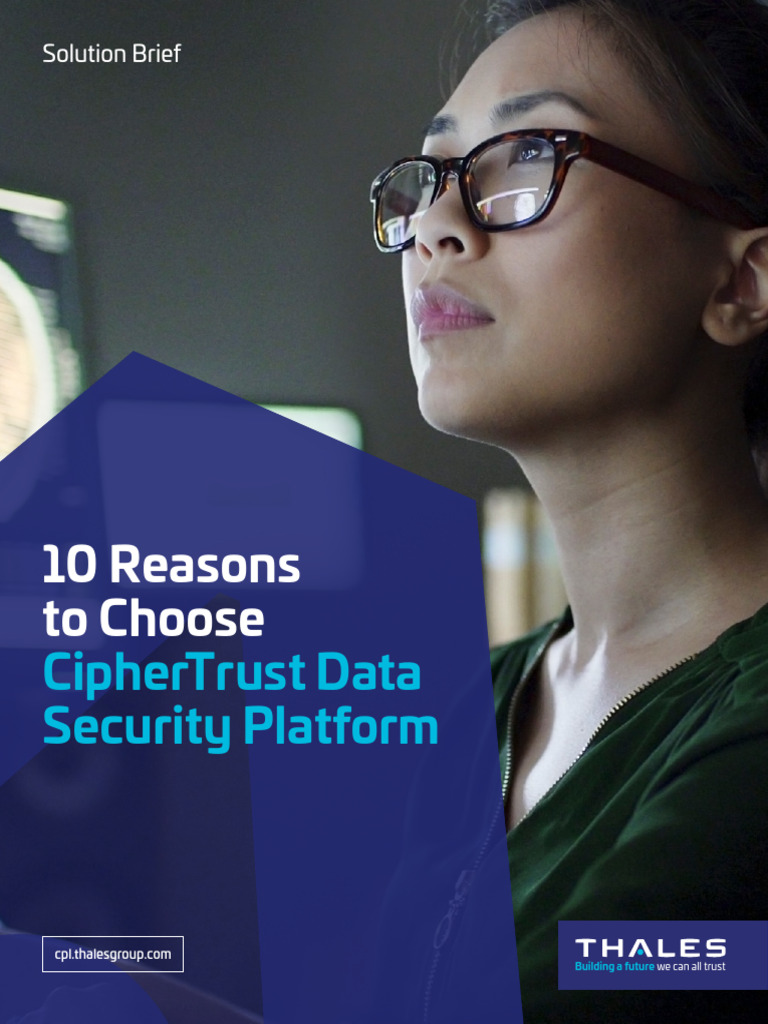 10 Reasons to Choose CipherTrust Security | PDF | Cloud Computing ...