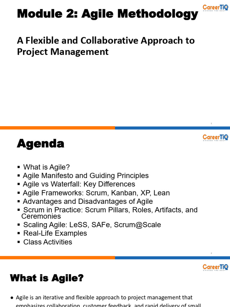 Agile Methodology Overview and Practices | PDF | Scrum (Software ...