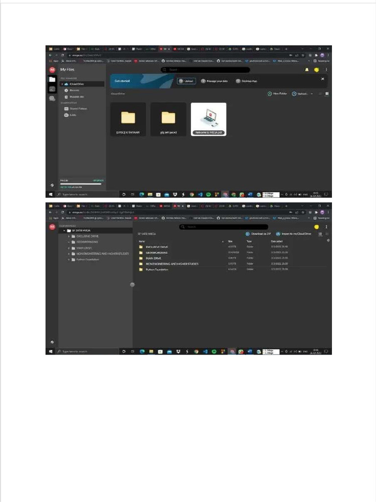 PDF Mega Link 14tb All Courses List and Size For Reference | PDF