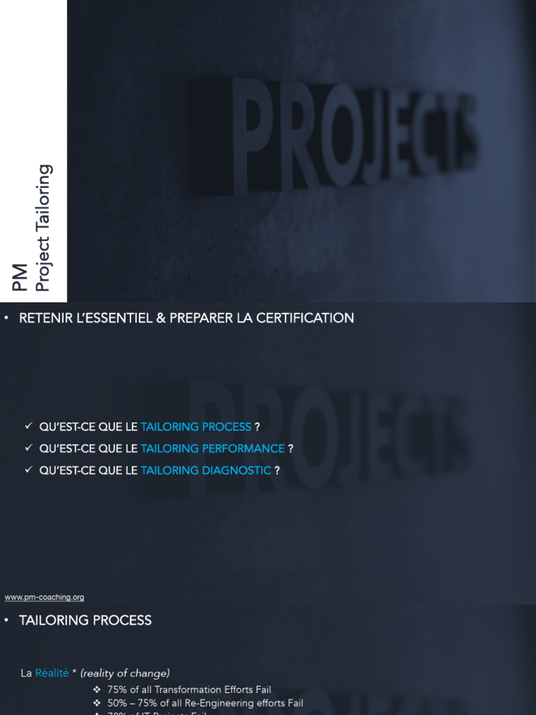 Project Tailoring for Effective Management | PDF | Project Management ...