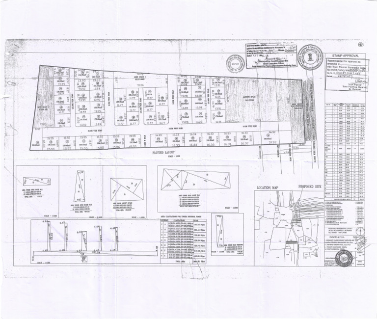 Pmrda Aproved Layout | PDF