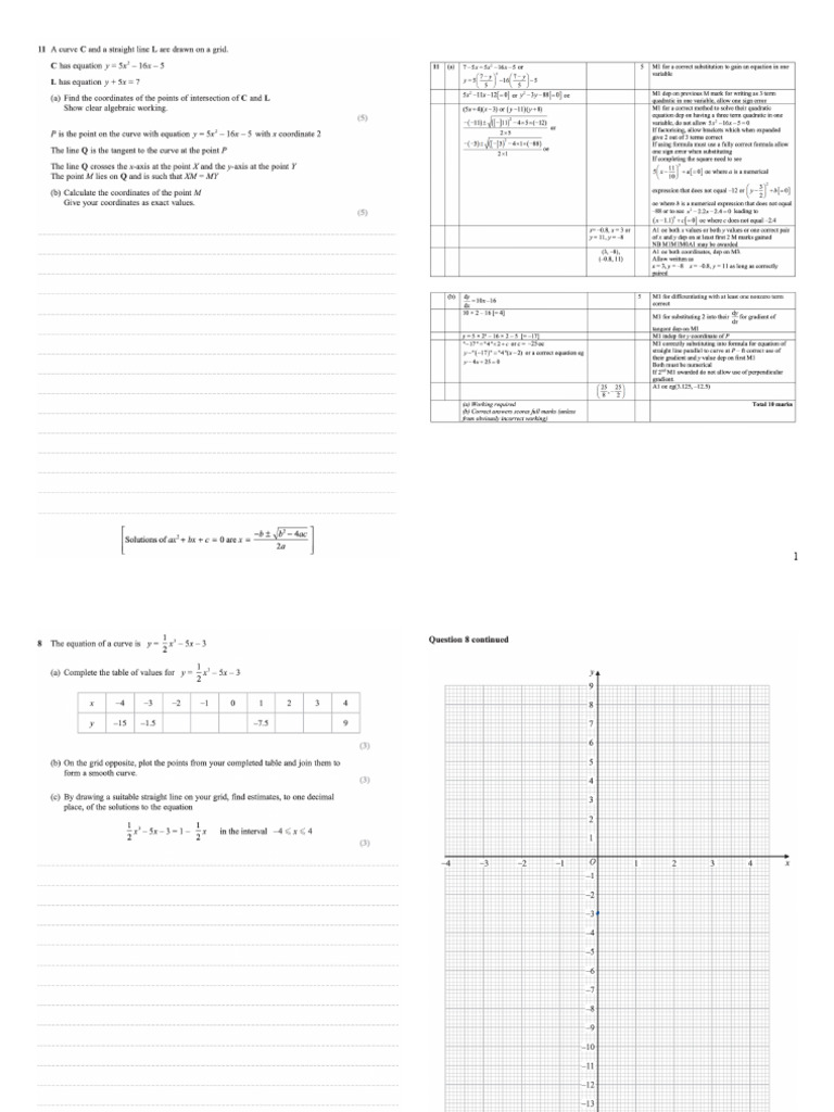 Igcse - Graphs | PDF