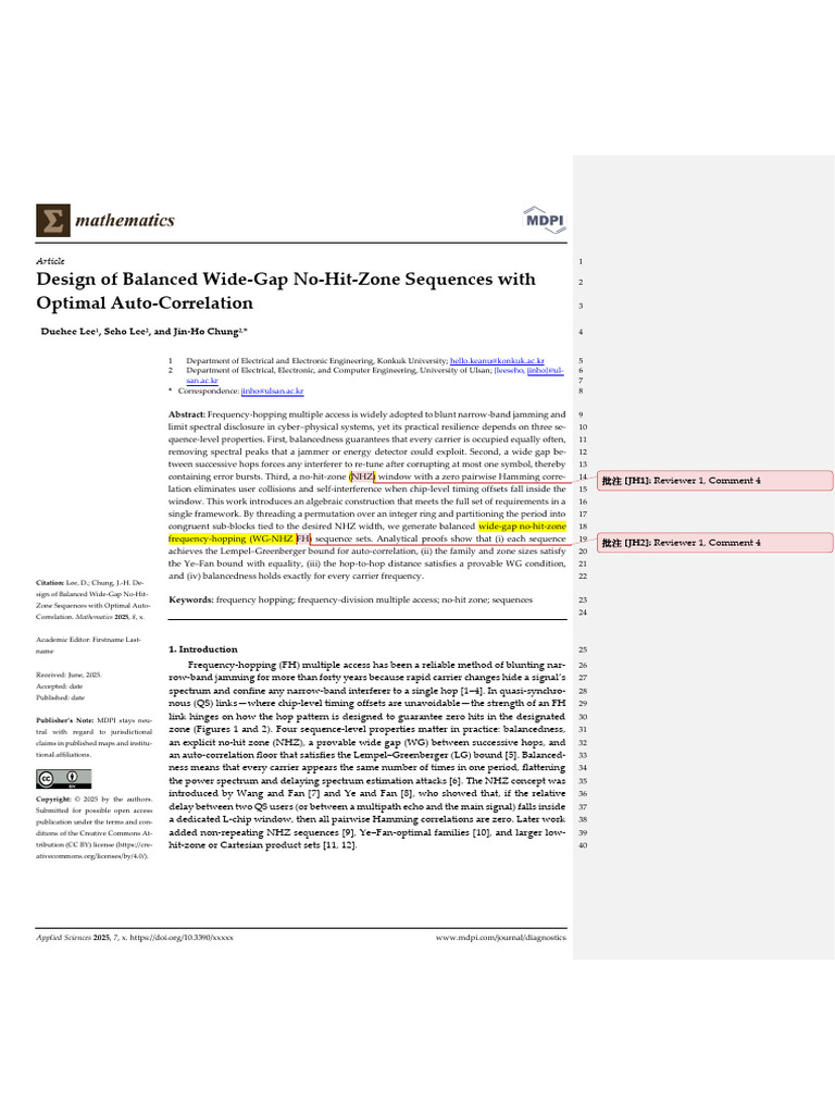 Mathematics 3759192 Peer Review v2 | PDF | Sequence | Mathematics