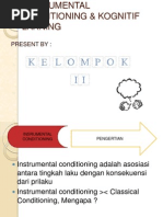 Download Instrumental Conditioning  Kognitif Larning by Fuad Trendi SN89709336 doc pdf