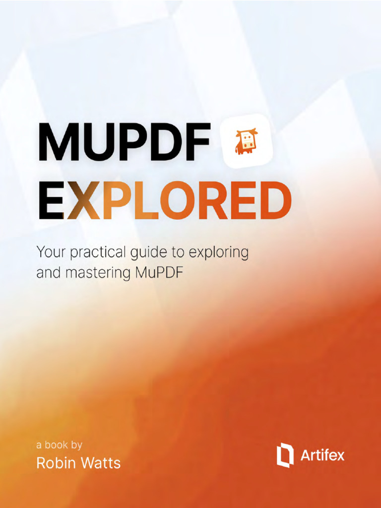Mupdf Book | PDF | Computing | Software Development