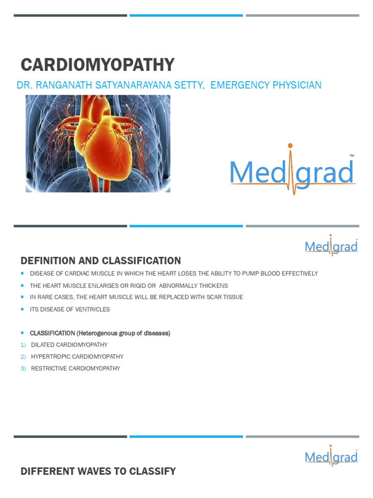 Understanding Cardiomyopathy Types and Treatment | PDF | Heart | Heart ...