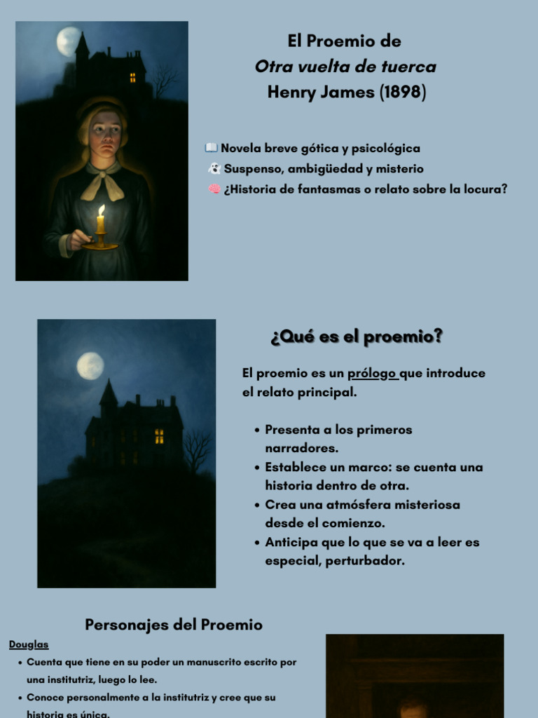 Análisis del Proemio de Otra vuelta de tuerca | PDF