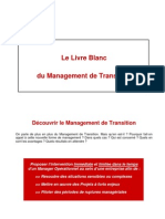 Le Livre Blanc Du Management de Transition