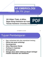 Pengantar Embriologi (SitiH)