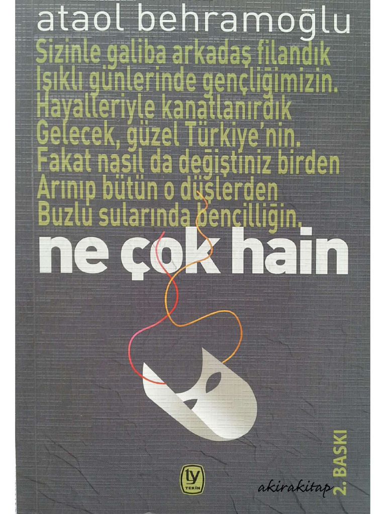 Ataol Behramoğlu - Ne Çok Hain | PDF