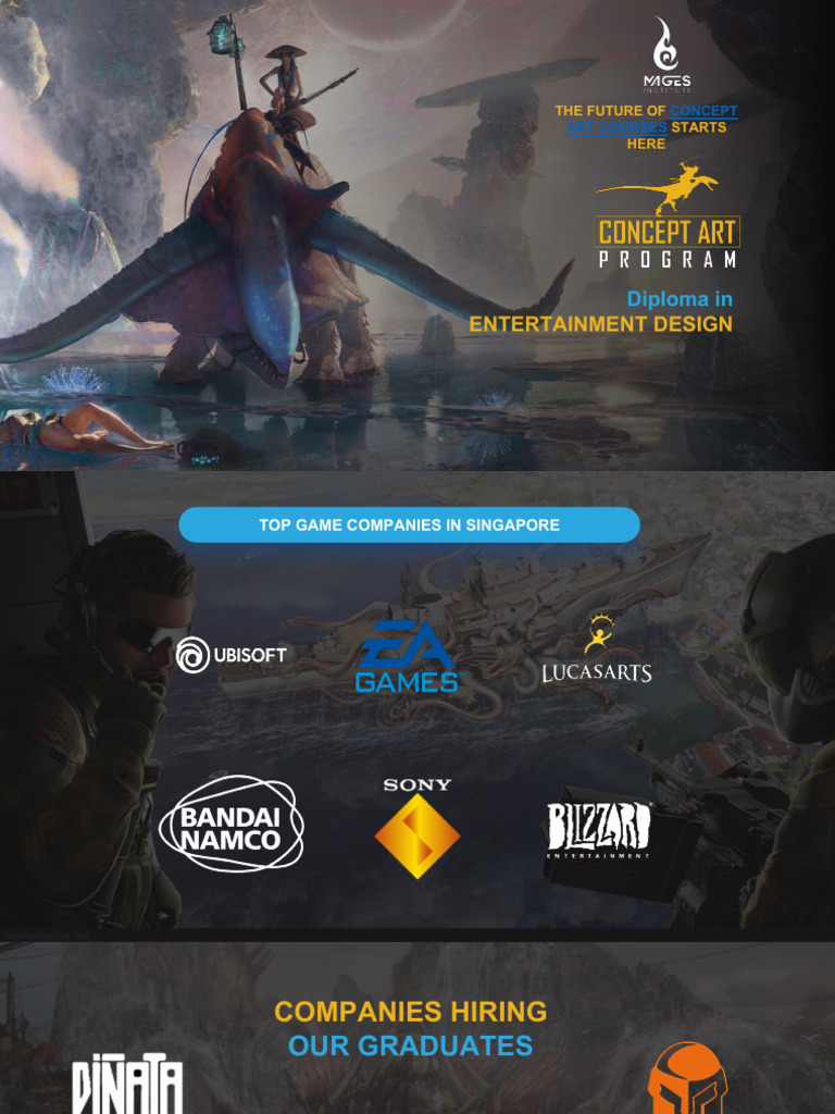 Concept Art Program - MAGES Institute | PDF | 3 D Computer Graphics ...