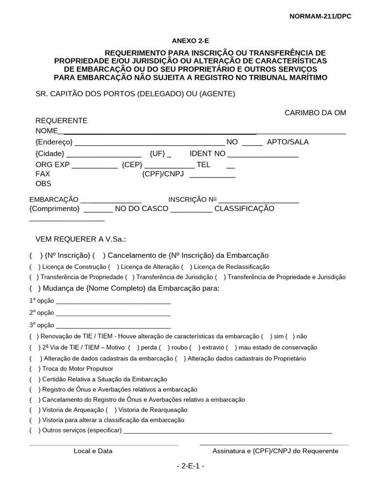 Requerimento Com Campos | PDF | Brasil