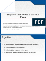Employer - Employee Insurance Plans - Final Approved