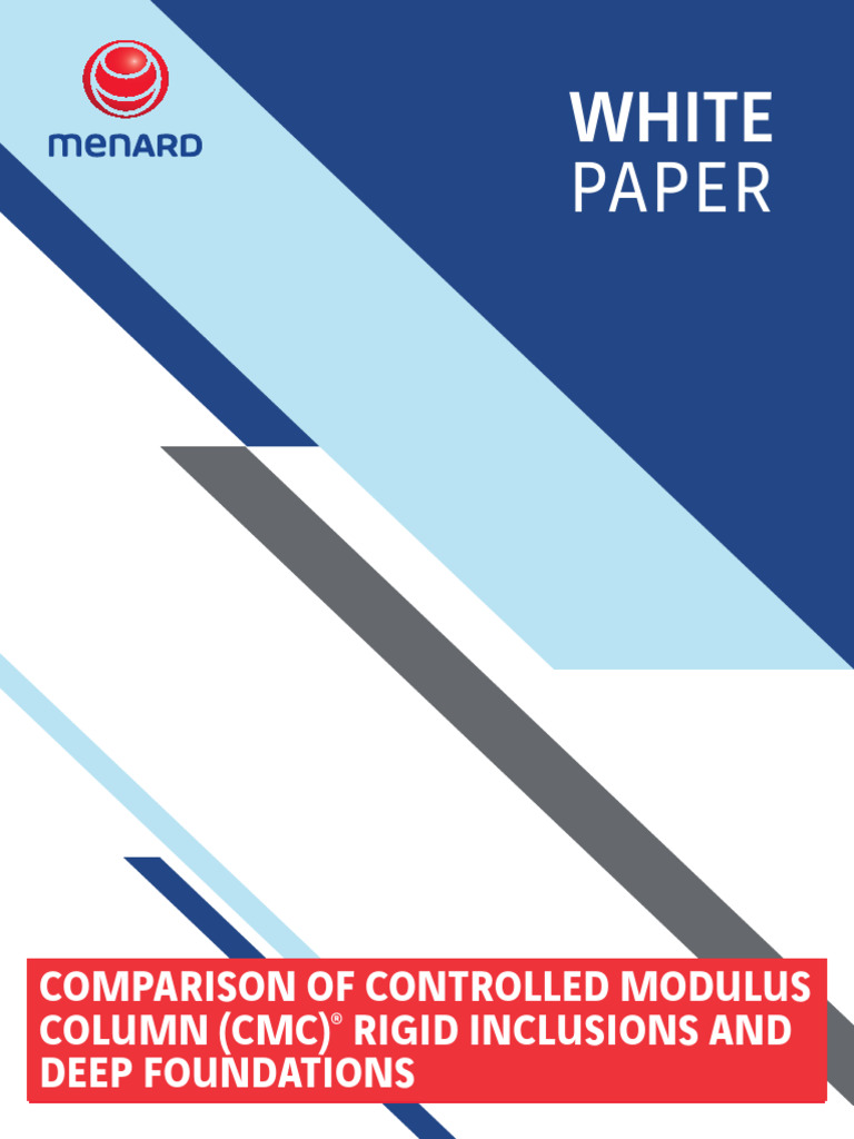 CMC Rigid Inclusions for Multi-Story Support | PDF | Foundation ...