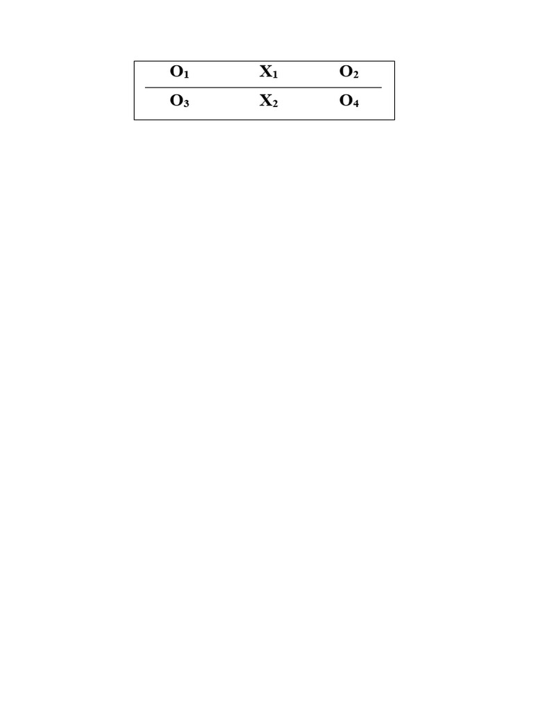 O1 X1 O2 | PDF