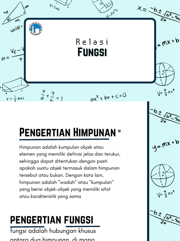 Interpreting Numerical Expressions Math Presentation in Light Blue Math ...