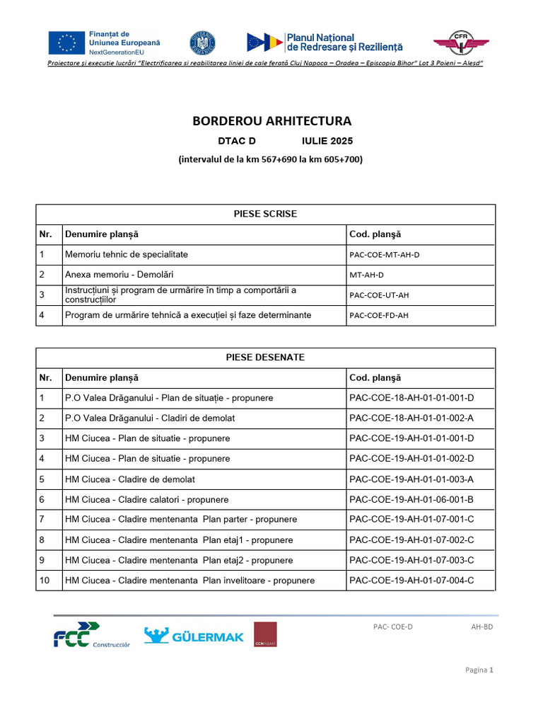Pac Coe Rev D ST II Borderou Ah | PDF