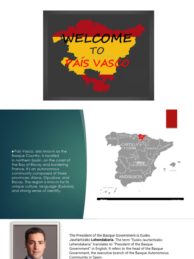 Welcome To Pais Vasco | PDF | Basque Country (Autonomous Community ...