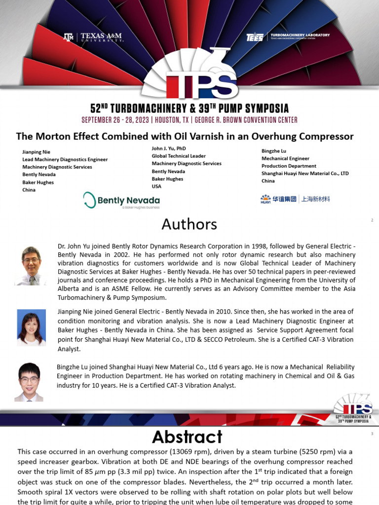 Morton Effect and Varnish in Compressors | PDF | Lubricant | Mechanical ...