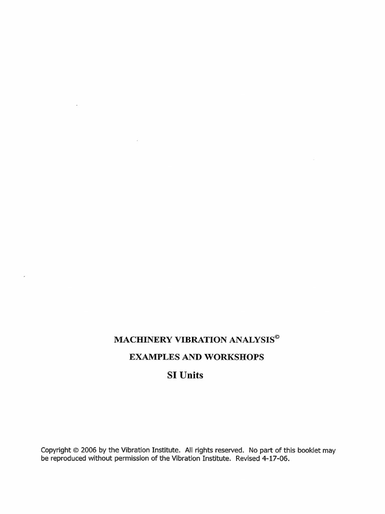 VI MVA Examples and Workshops PDF | PDF