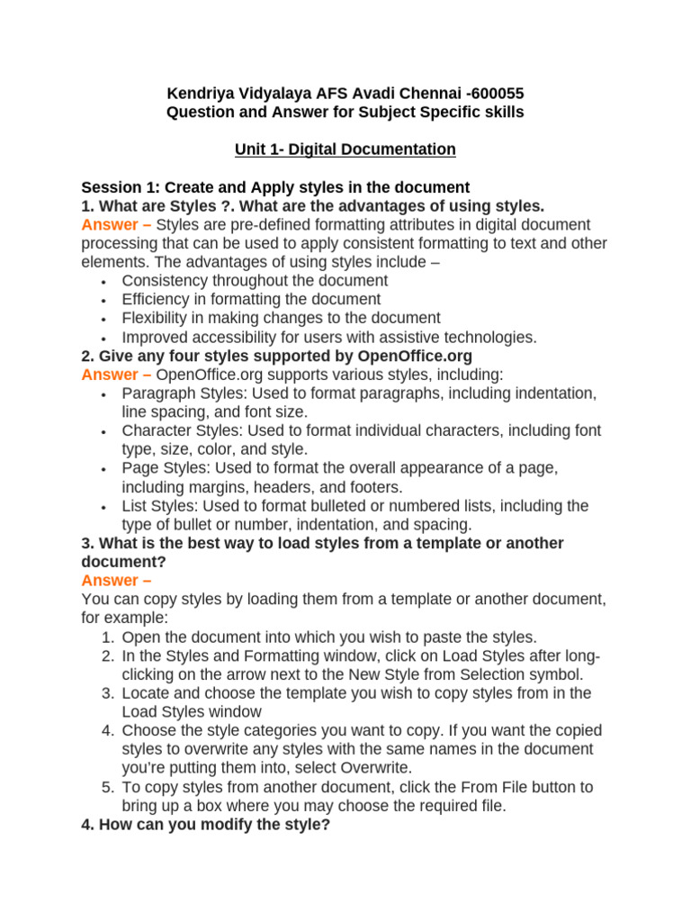 Digital Documentation Skills Overview | PDF | Relational Database ...