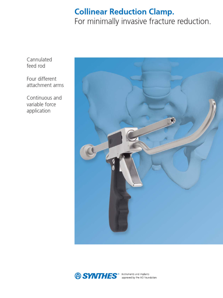 Synthes Collinear Reduction Clamp Guide | PDF