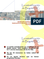 Estratificacion de Bogota Secret Aria Distrital de Planeacion