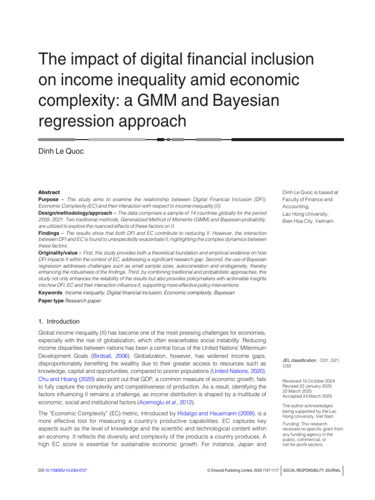 Fintech Solutions and Digital Banking in Promoting Inclusive | PDF ...