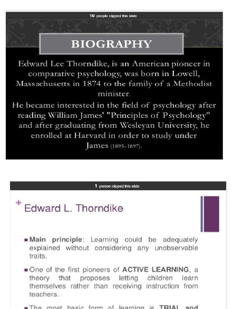 Education Insights: Law of Use and Disuse | PDF
