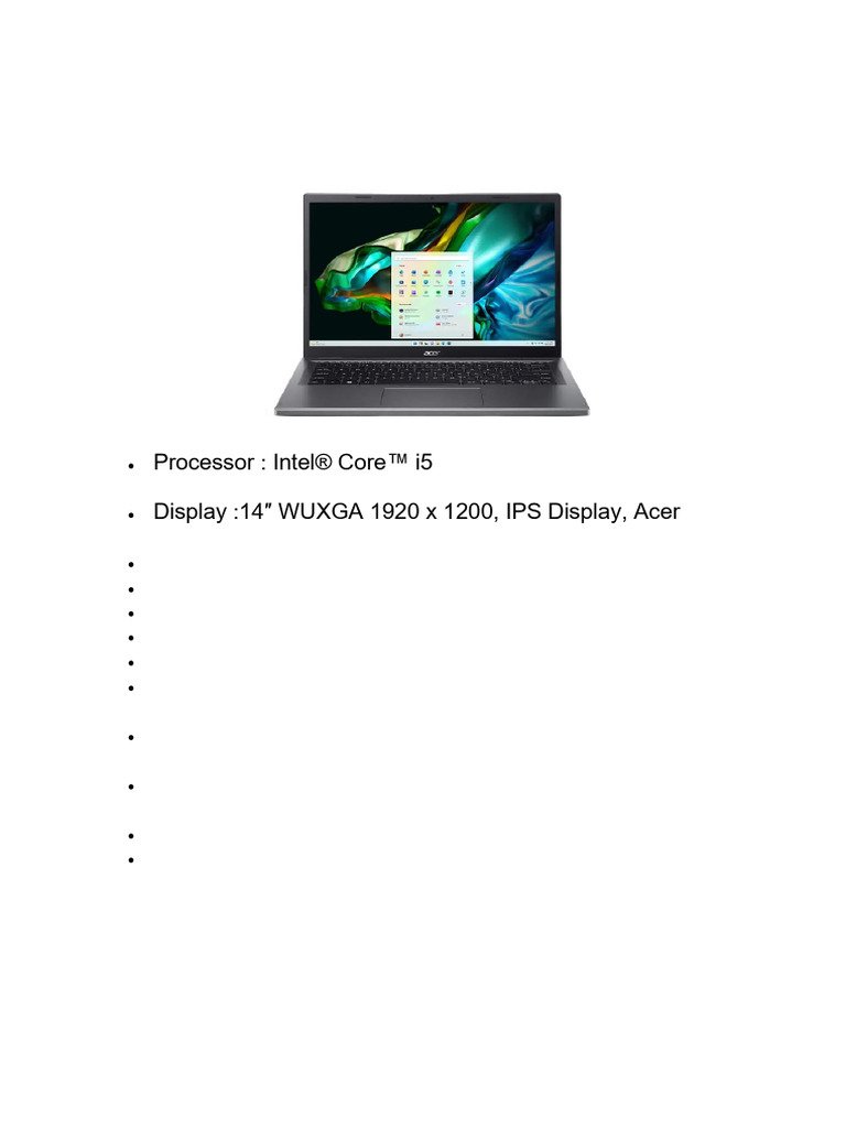 Laptop | PDF