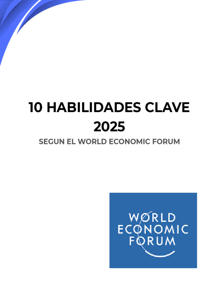 10 Habilidades Clave para 2025 | PDF | Pensamiento | Motivacional