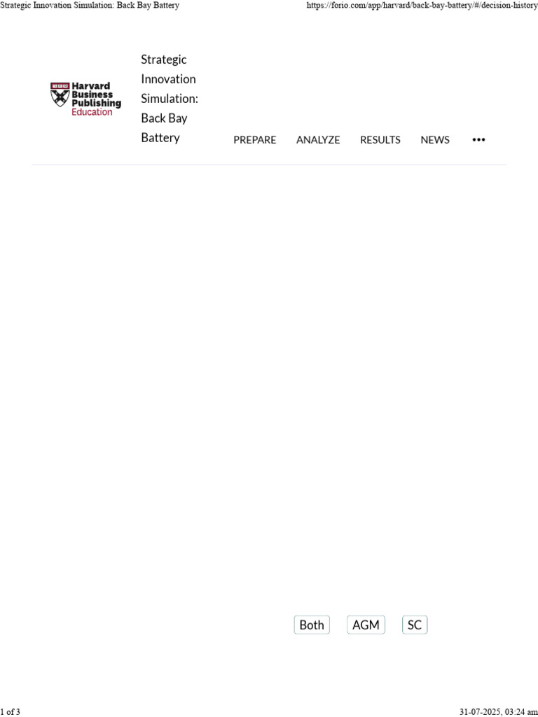 Back Bay Battery Simulation Overview | PDF | Rechargeable Battery ...