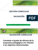 Gestión Calidad - Validación)