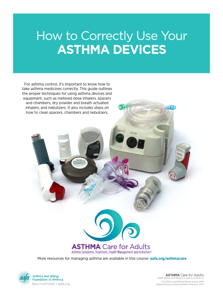 Using Inhalers for Asthma Management | PDF | Asthma | Clinical Medicine