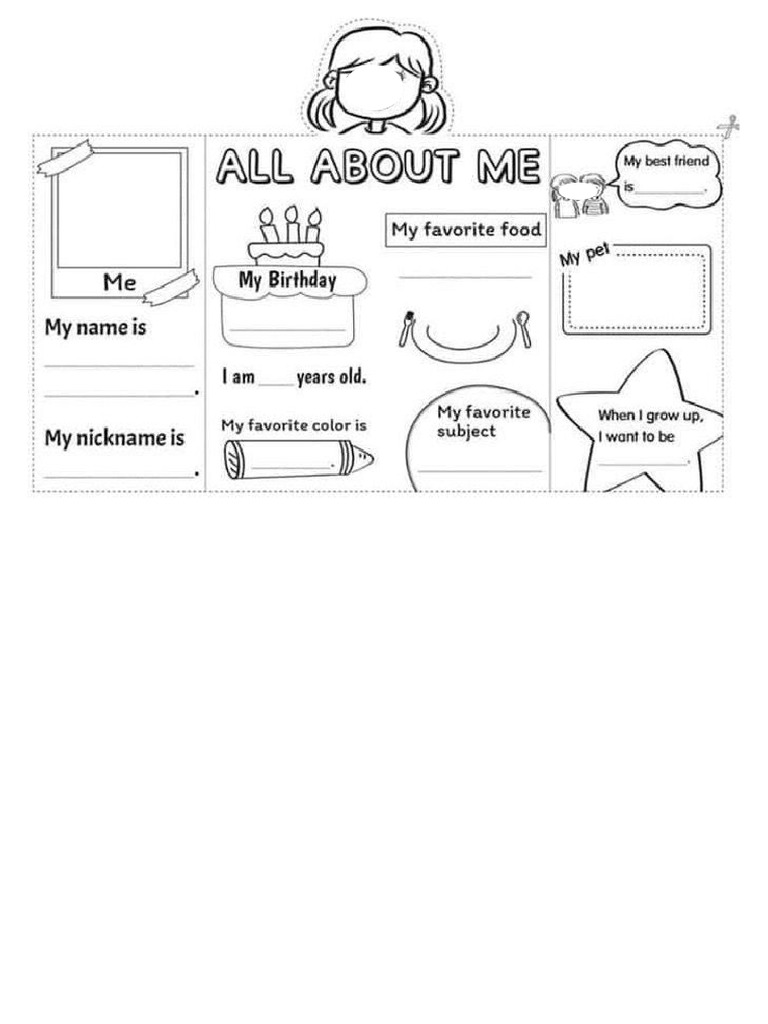 Lkpd All About Me | PDF