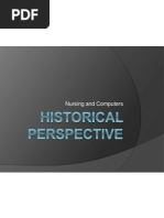 Download Historical Perspective Nursing Informatics by kexonlagod SN89723424 doc pdf
