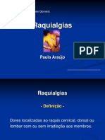 Raquialgias