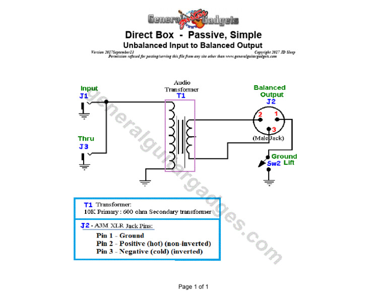 Direct Box Passivo | PDF
