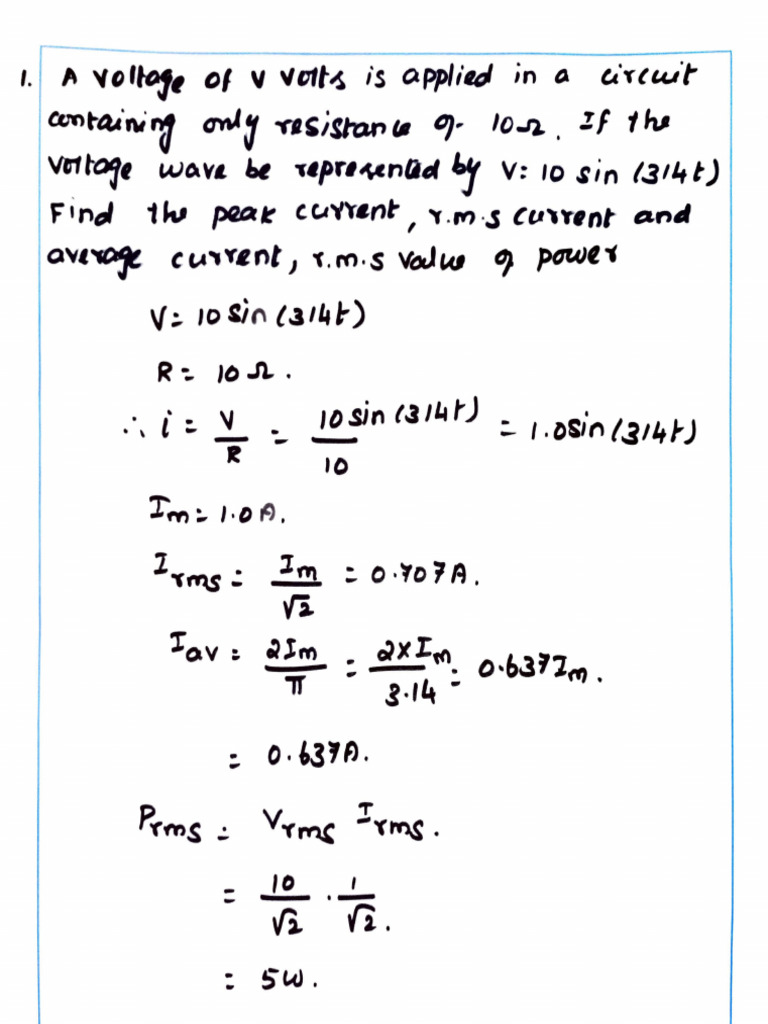 AC Analysis | PDF