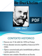 Durkheim: vida, obra e influências na Sociologia